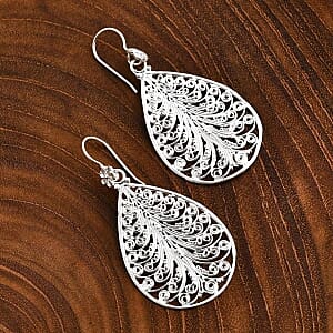 Earrings in Sterling Silver