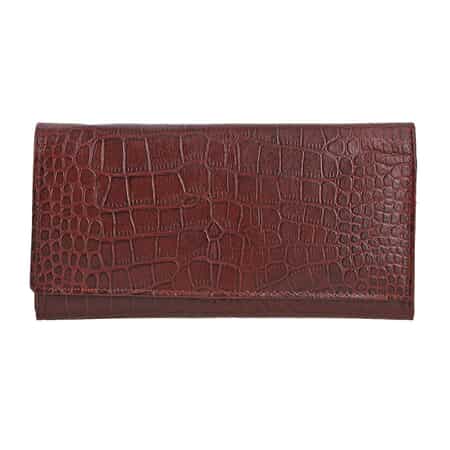 Shop Mulberry Bi-color Plain Leather Folding Wallet Small Wallet
