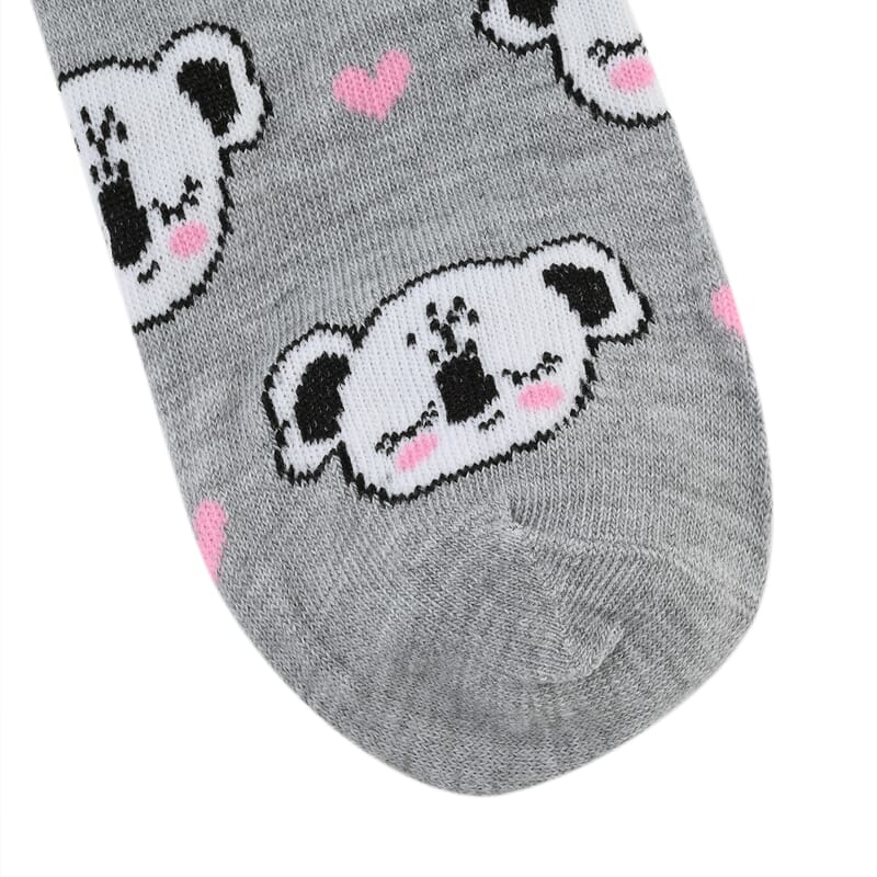 Closeout Spoiled Angel 20 Pairs Women's No Show Socks -Heart (Sizes 4-10)