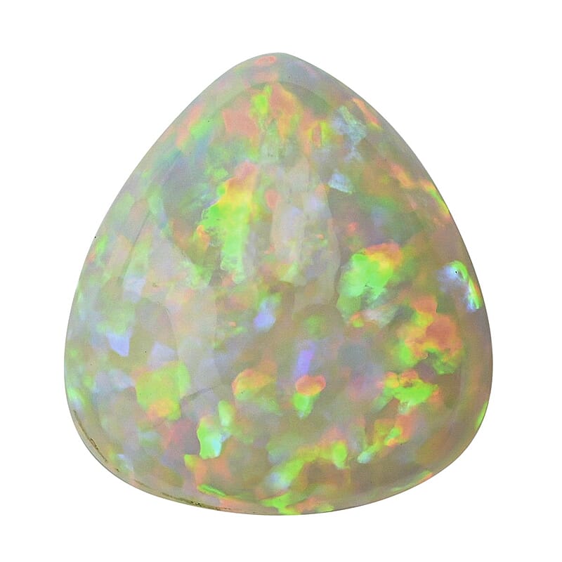 Certified and Appraised AAAA Ethiopian Welo Opal (Pear Free Size) 17.20 ctw