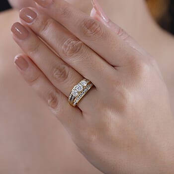Yellow Gold Over Sterling Silver / 10 - Product card gallery slide 4 (10177660453177)