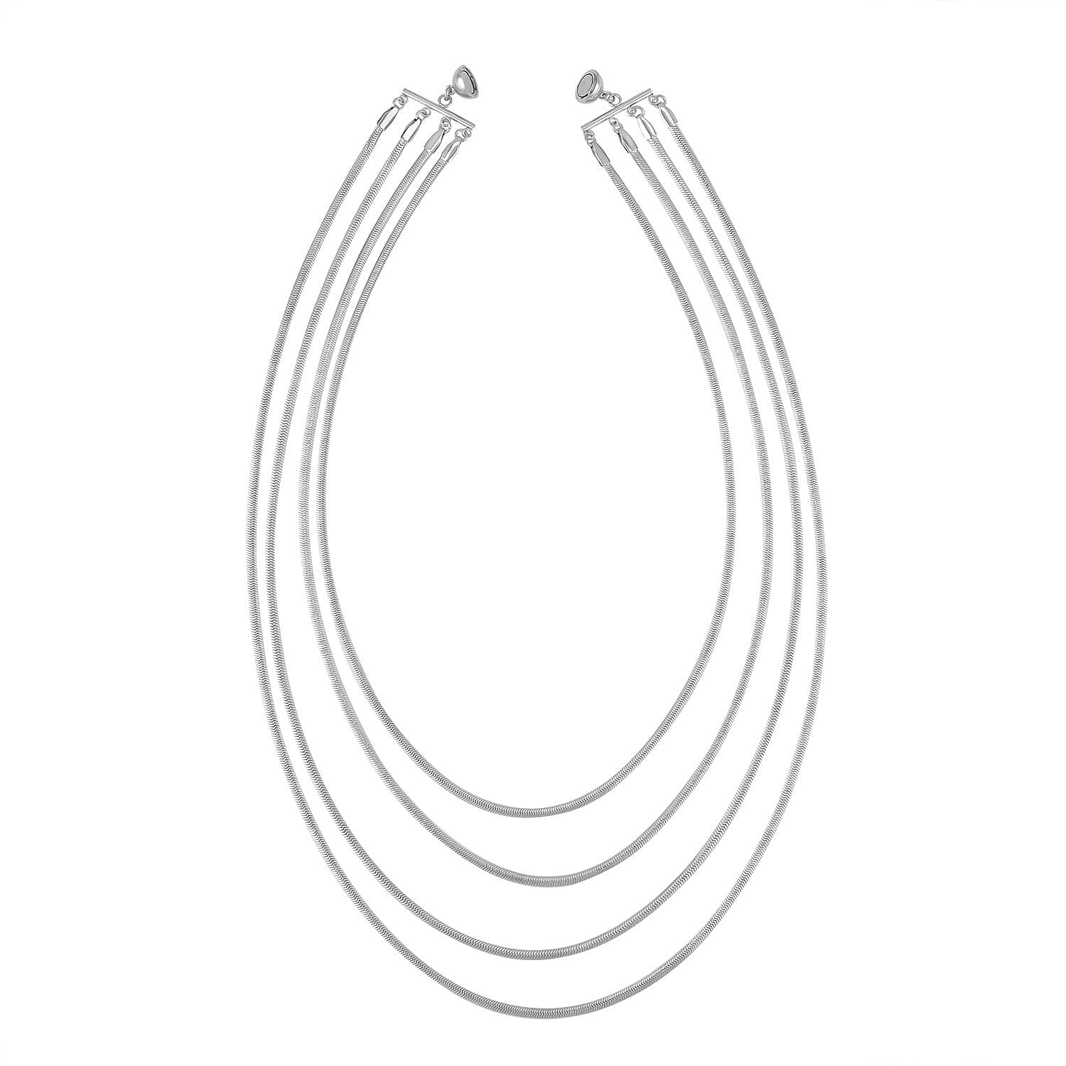 Necklace in Stainless Steel 20 Inches