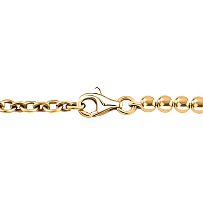 Clarte Pear Garden Collection Moissanite 0.85 ctw Necklace in Vermeil Yellow Gold Over Sterling Silver 18 Inches