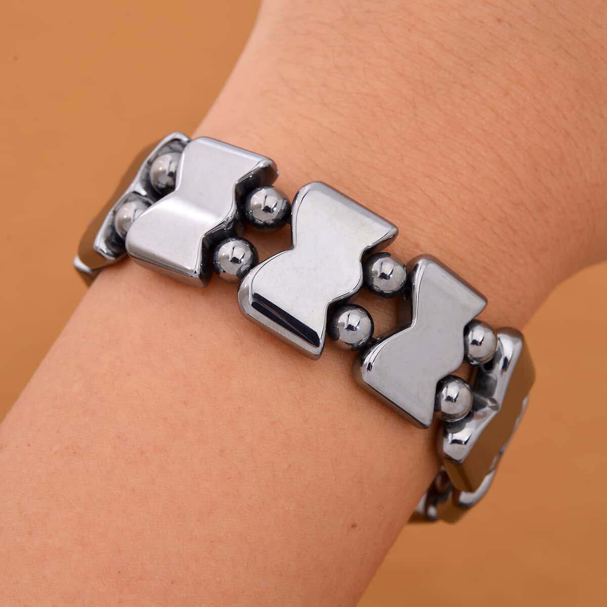 Terahertz 225.00 ctw Fancy Block Stretch Bracelet (8-8.5In) image number 1