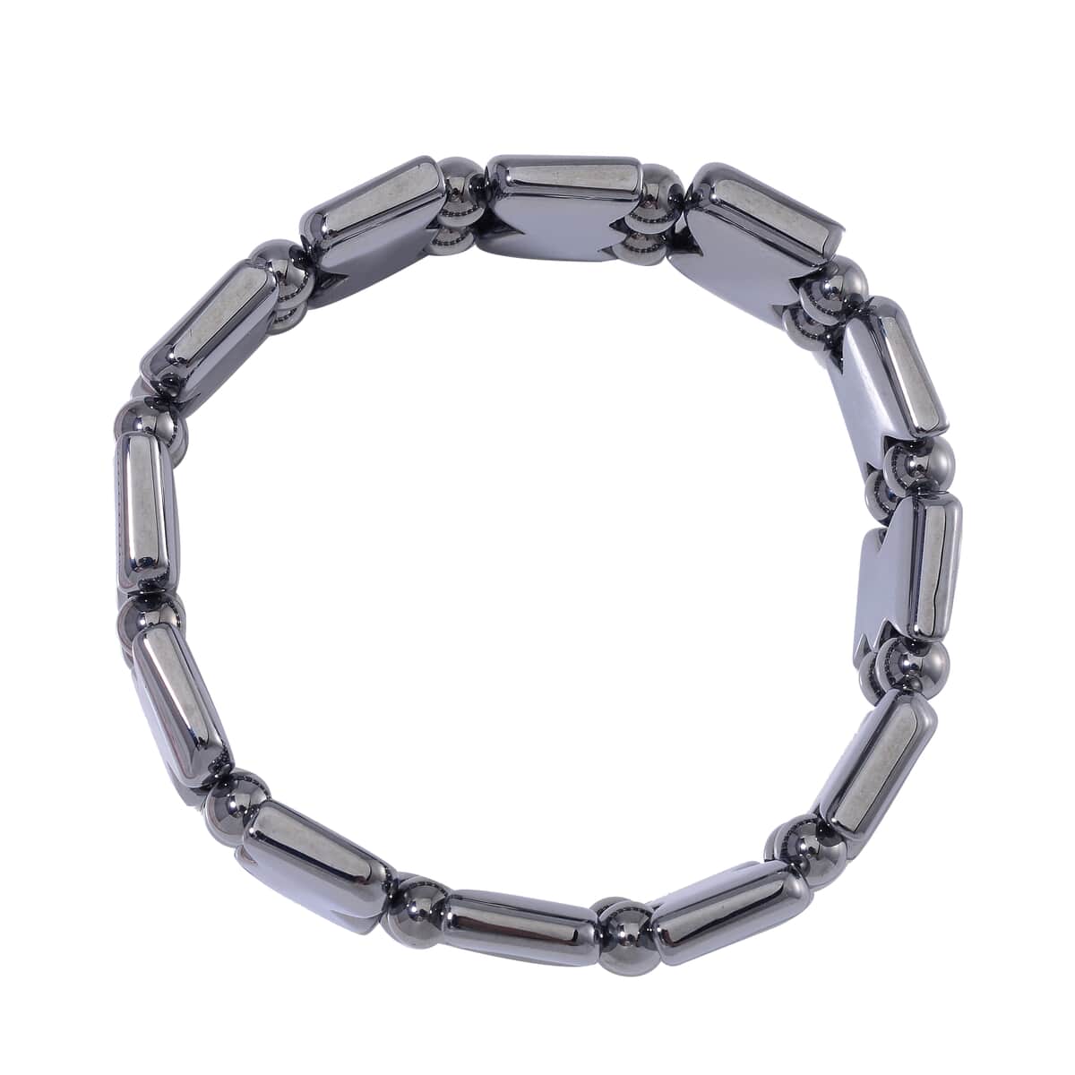 Terahertz 225.00 ctw Fancy Block Stretch Bracelet (8-8.5In) image number 2