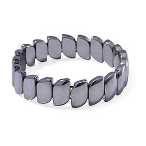 Terahertz Block Stretch Bracelet 175.00 ctw