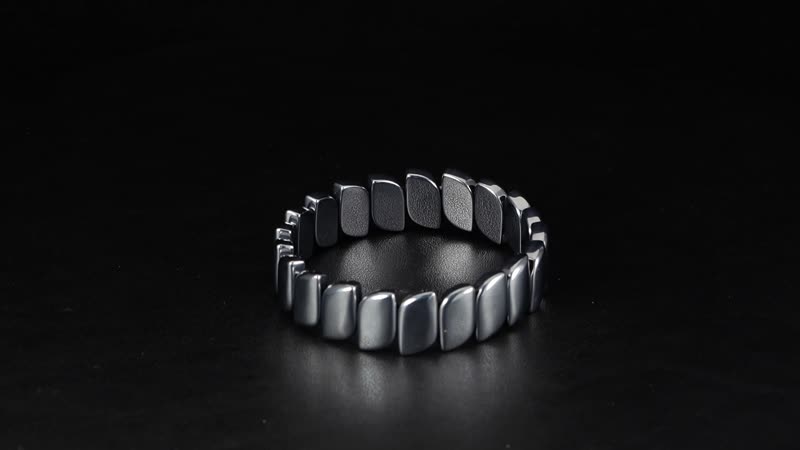 Terahertz Block Stretch Bracelet 175.00 ctw