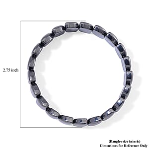 Terahertz Block Stretch Bracelet 175.00 ctw