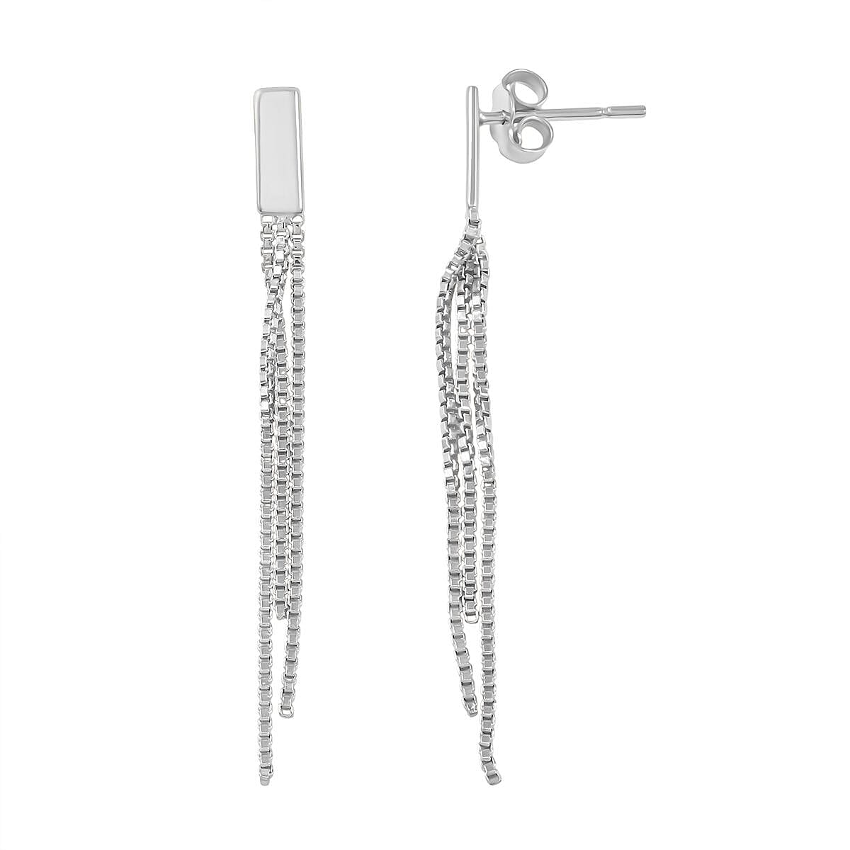 Sterling Silver Earrings (1.80 g) image number 0