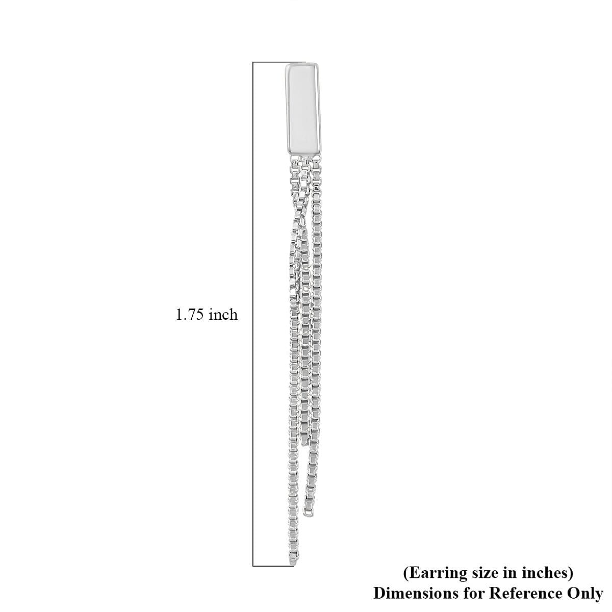 Sterling Silver Earrings (1.80 g) image number 4