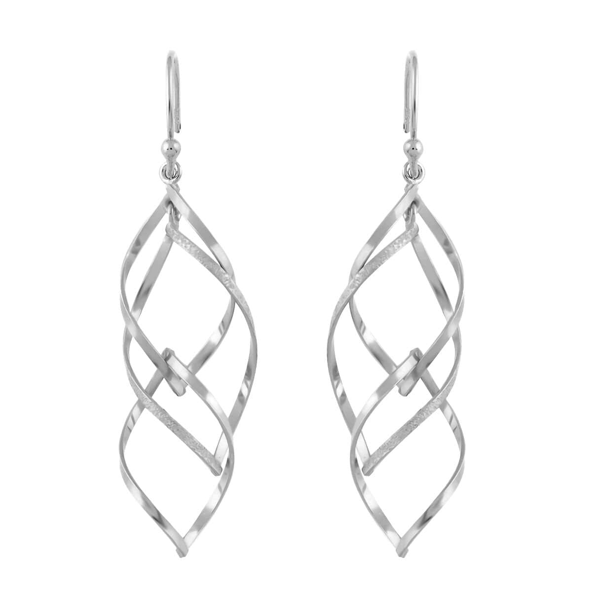 Earrings in Sterling Silver 2.90 Grams image number 0