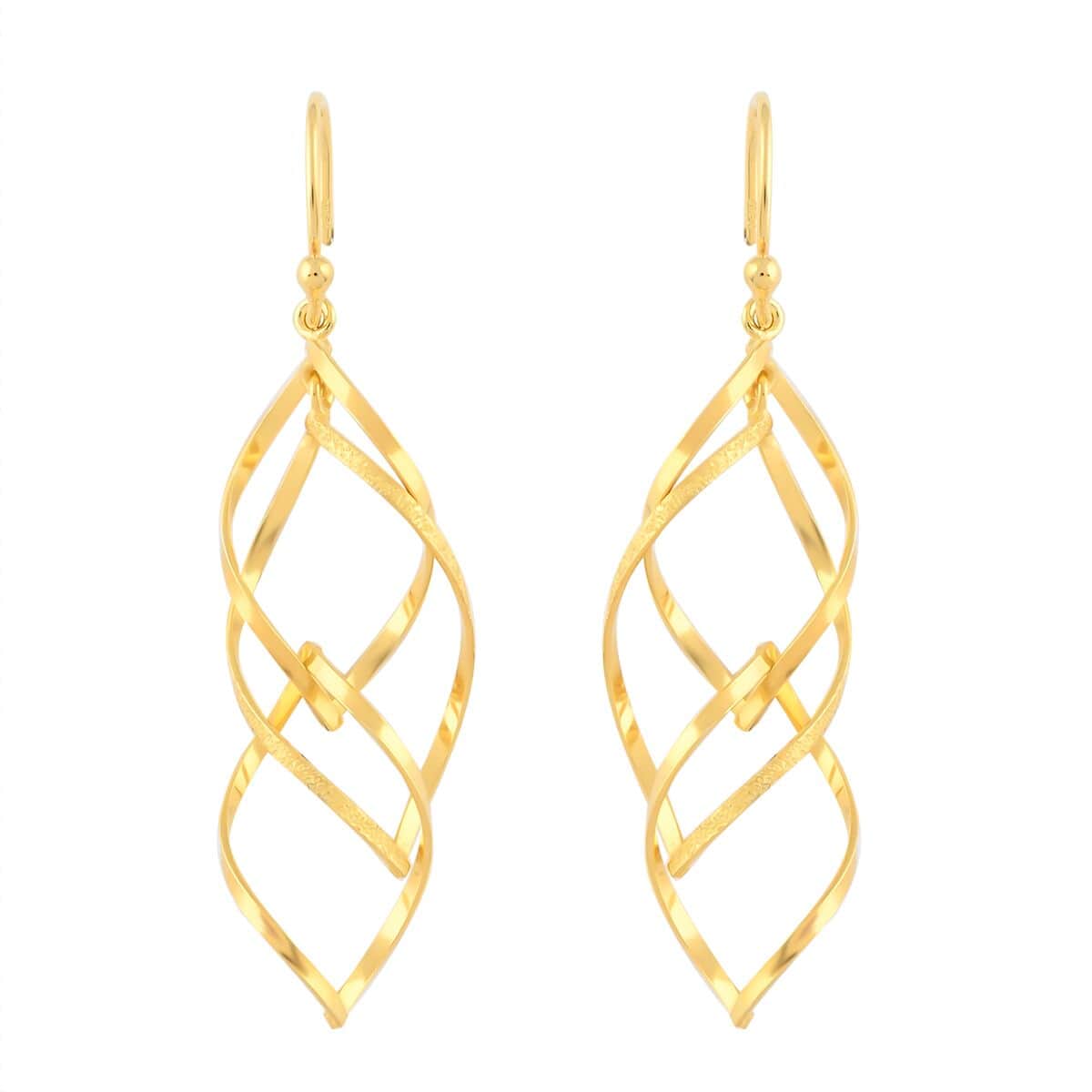 Earrings in 14K Yellow Gold Over Sterling Silver 3 Grams image number 0