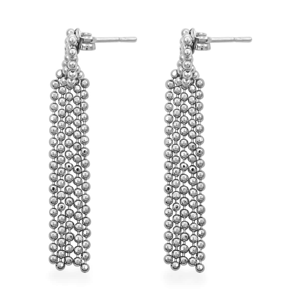 Earrings in Sterling Silver 2.90 Grams image number 3