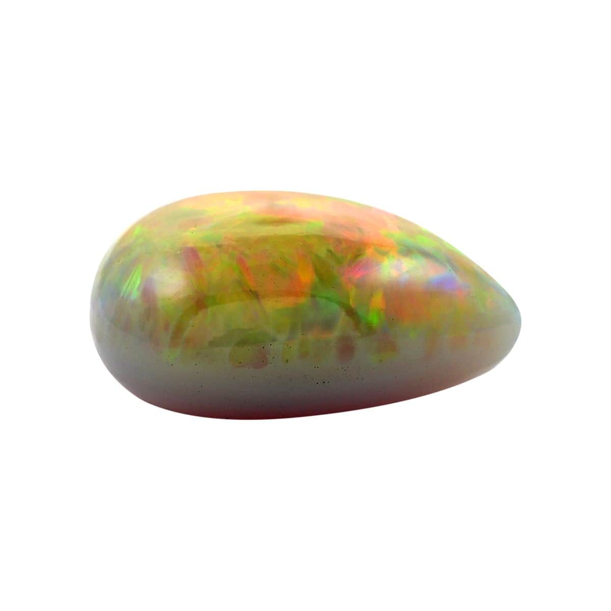 Certified & Appraised AAAA Ethiopian Welo Opal (Pear Free Size) 23.20 ctw image number 1