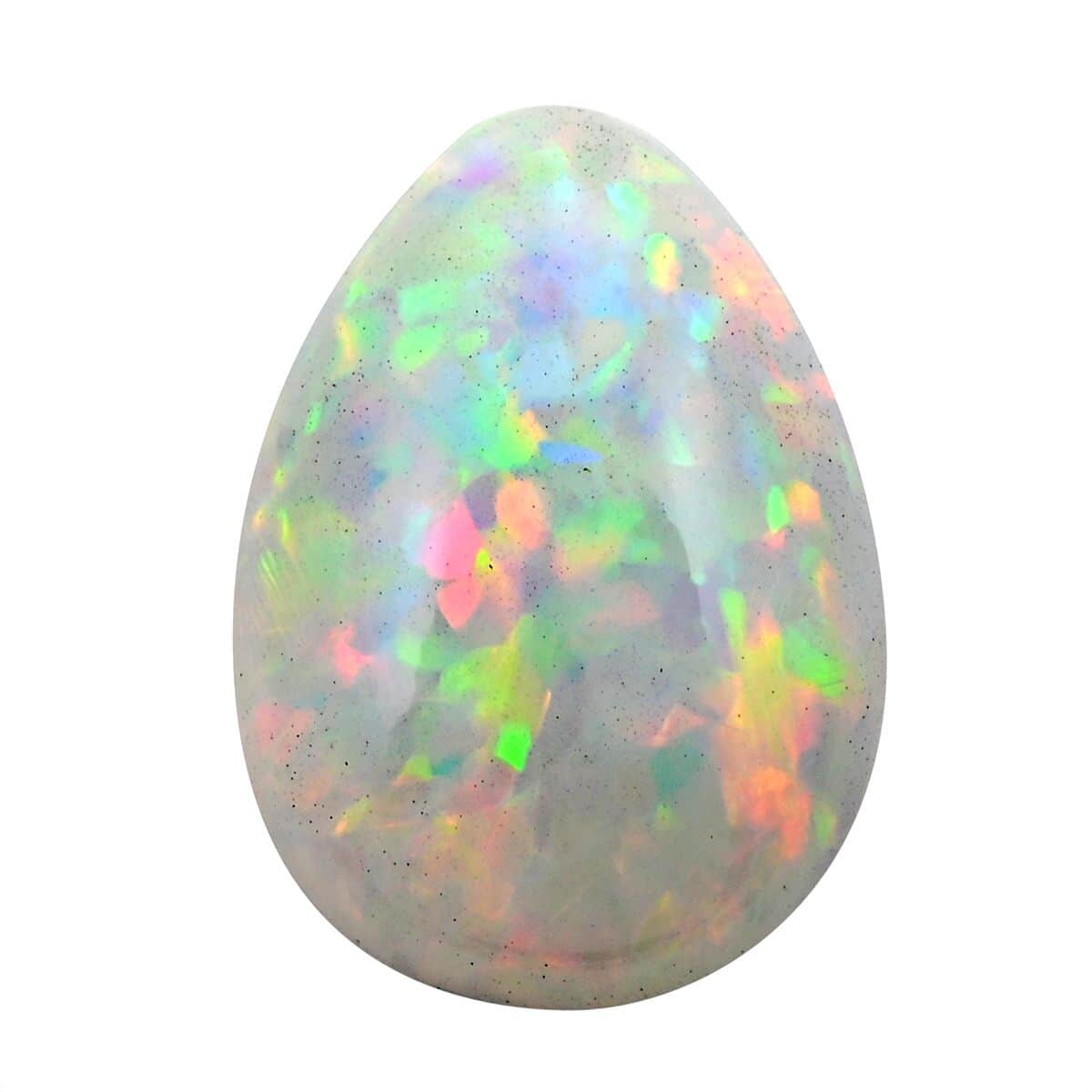 Certified & Appraised AAAA Ethiopian Welo Opal (Pear Free Size) 24.23 ctw image number 0