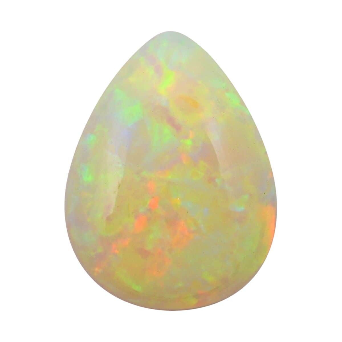 Certified & Appraised AAAA Ethiopian Welo Opal (Pear Free Size) 27.86 ctw image number 0