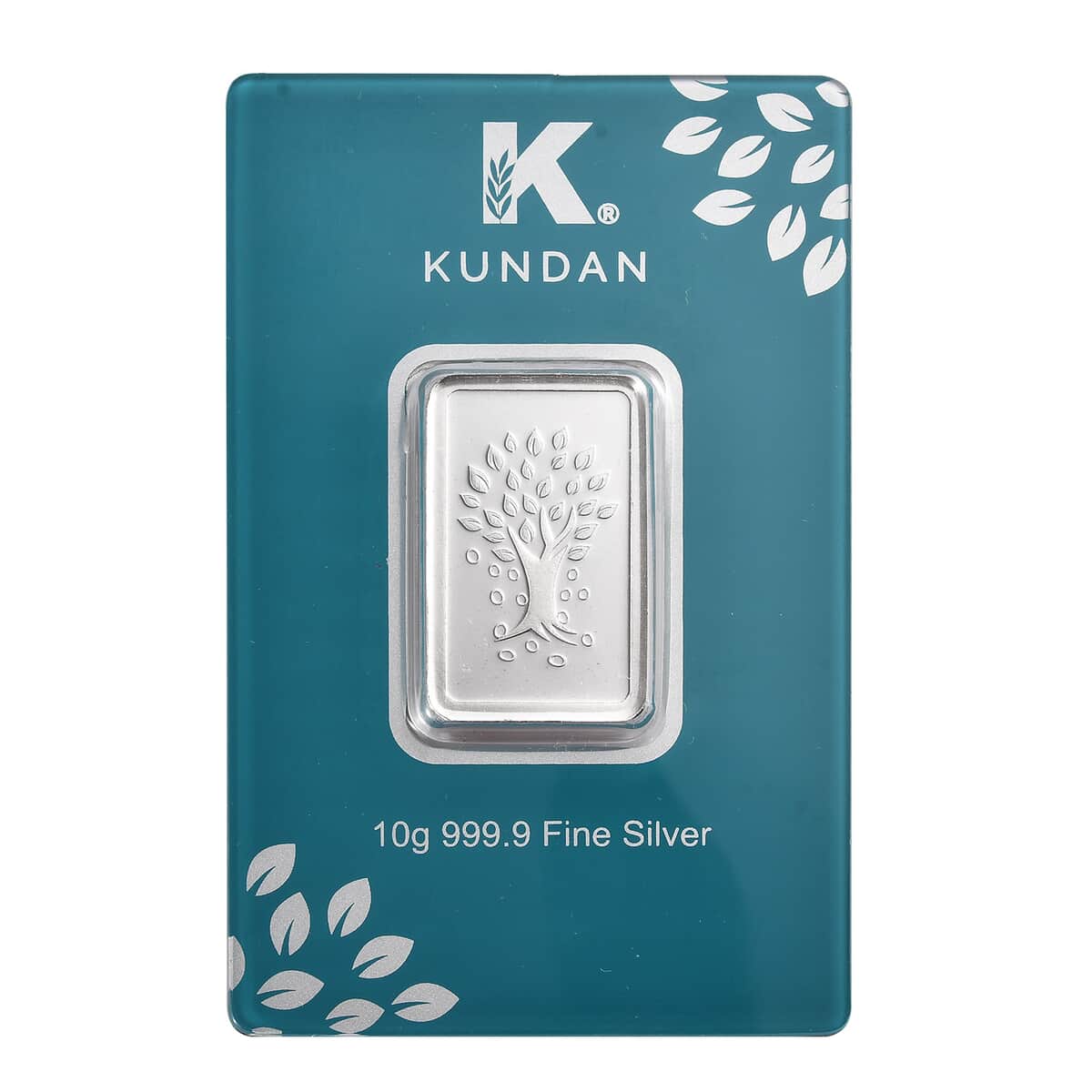 Kundan 999.9 Fine Silver Kalpataru Tree Coin 10 Grams image number 0