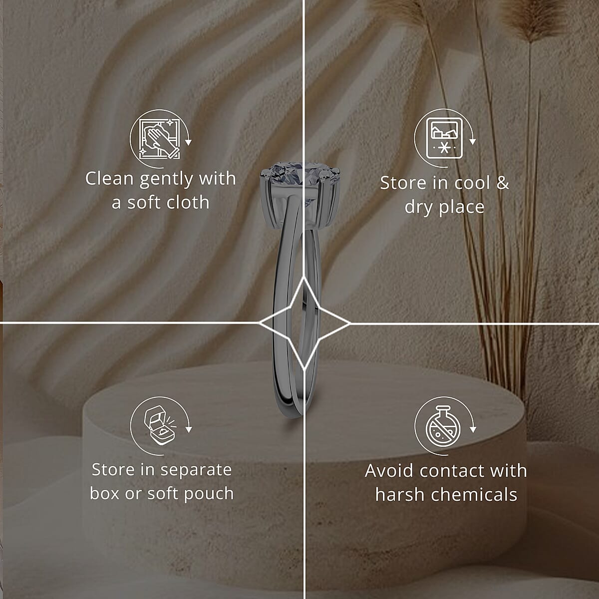 950 Platinum Luxuriant Lab Grown Diamond (VS) Ring (Size 5.0) (5.38 g) 3.00 ctw image number 6