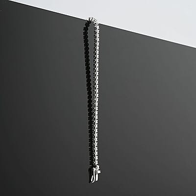 NY Closeout Deal  Diamond 0.40 ctw Bracelet in Sterling Silver (7.50 In)
