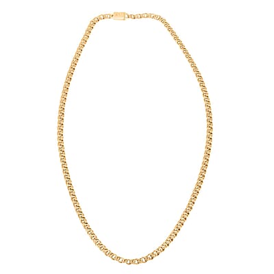 4mm Chino Link Necklace in 10K Yellow Gold 20 Inches 11.40 Grams