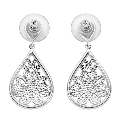Karis Diamond Accent Earrings in Platinum Bond