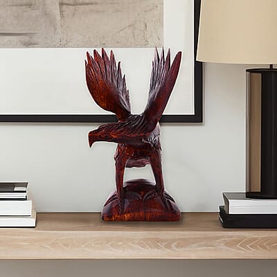 Wooden Hand Carved Eagle