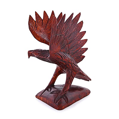 Wooden Hand Carved Eagle