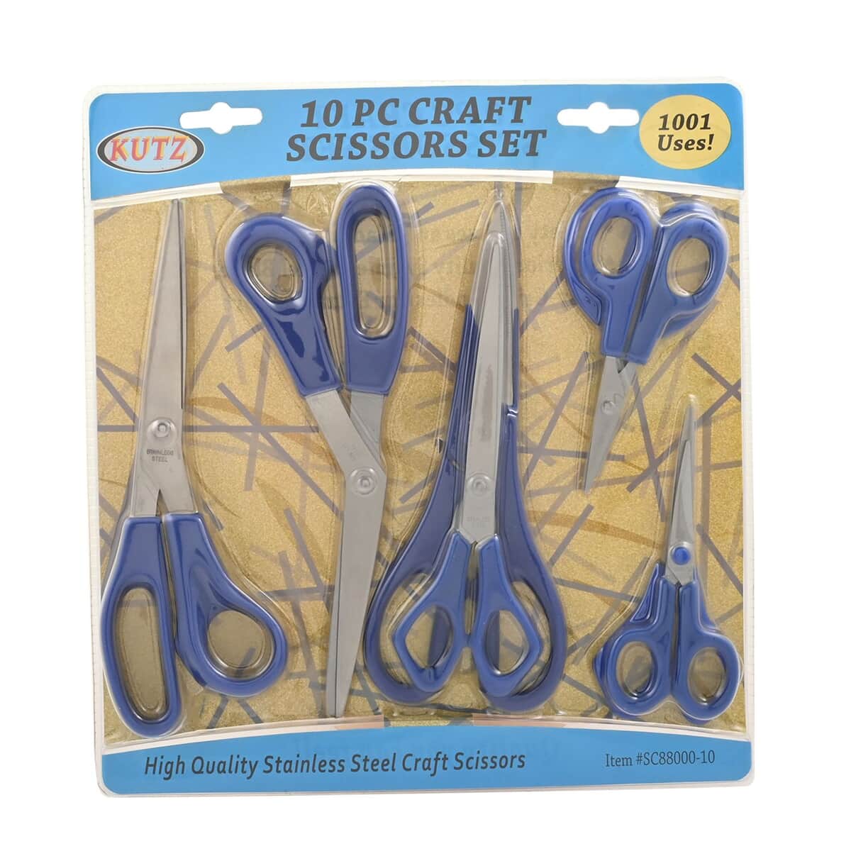 Kutz 10pc Stainless Steel Scissors Set image number 0