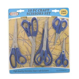 Kutz 10pc Stainless Steel Scissors Set