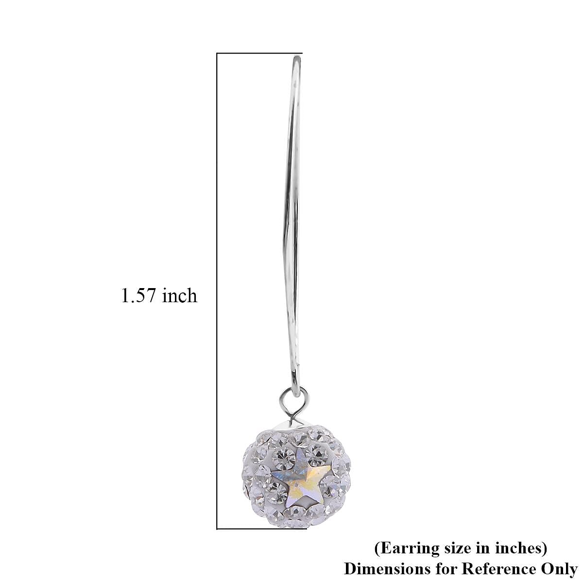 White Austrian Crystal - Product card gallery slide 3 (9450107699455)
