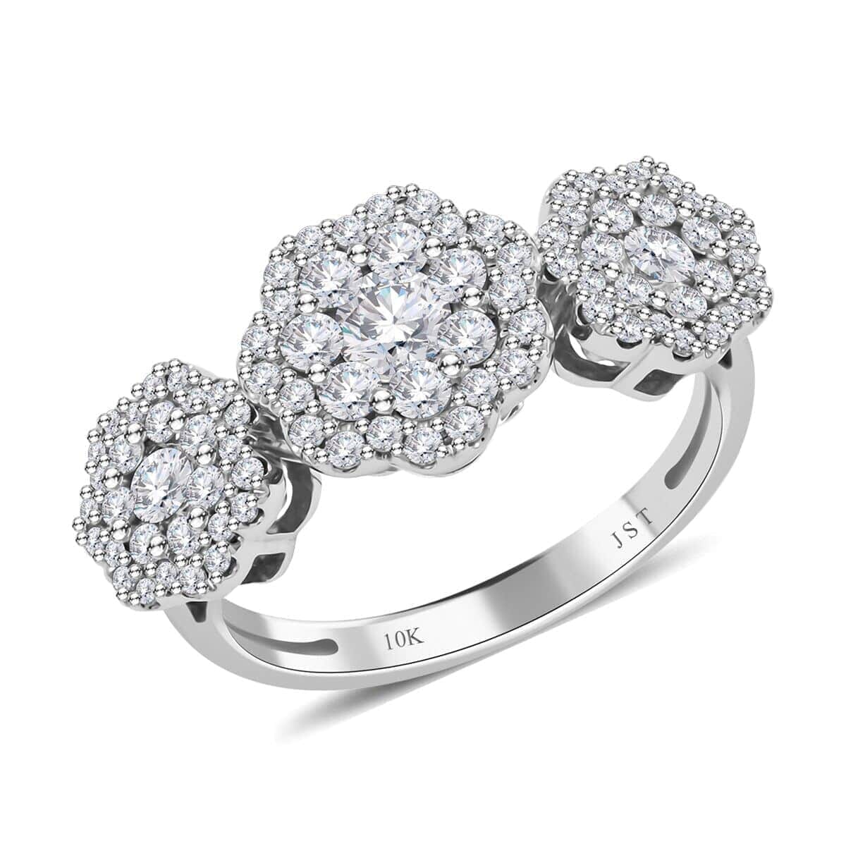 Buy NY Closeout I-J I2-I3 Diamond 1.00 ctw Ring in 10K White
