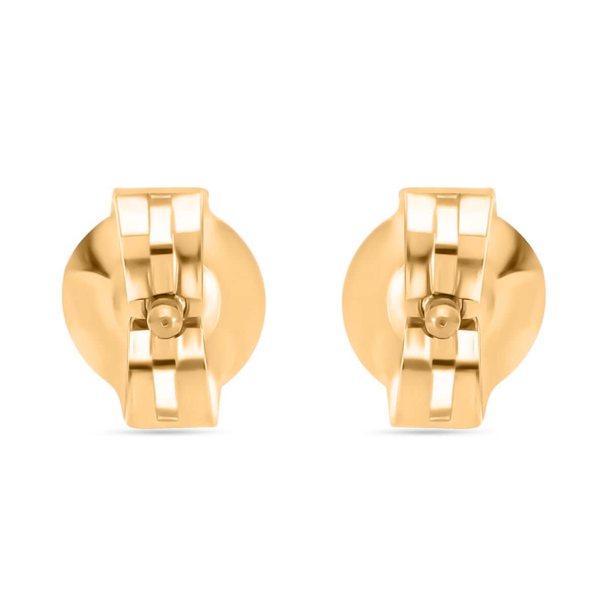 Luxuriant Lab Grown Diamond VS 2.00 ctw Stud Earrings in 14K Yellow Gold image number 3