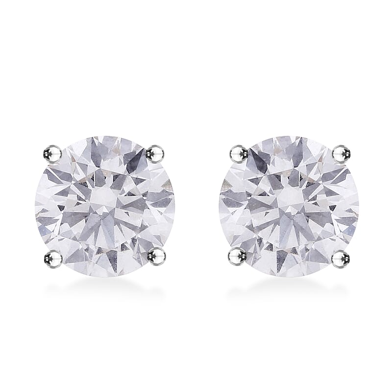 14K Yellow Gold Luxuriant Lab Grown Diamond G-H VS 2.50 ctw Earrings