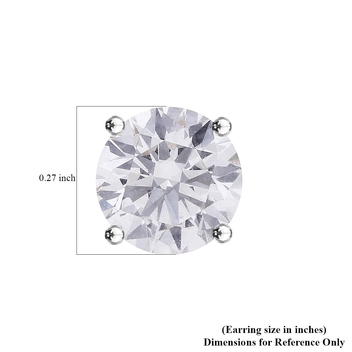 14K Yellow Gold Luxuriant Lab Grown Diamond G-H VS 2.50 ctw Earrings image number 5