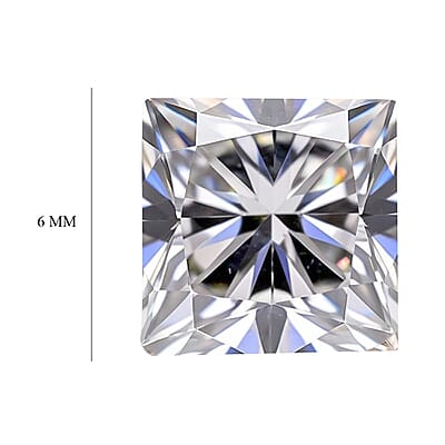 Moissanite (Sqr 6 mm) 1.11 ctw Loose Gemstone
