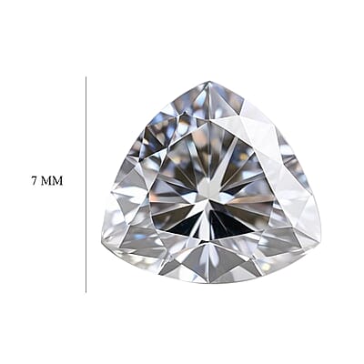Moissanite (Trl 7 mm) 1.30 ctw Loose Gemstone