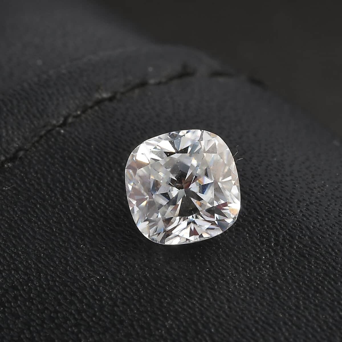 Moissanite (Cush 6x6 mm) 0.99 ctw Loose Gemstone image number 1