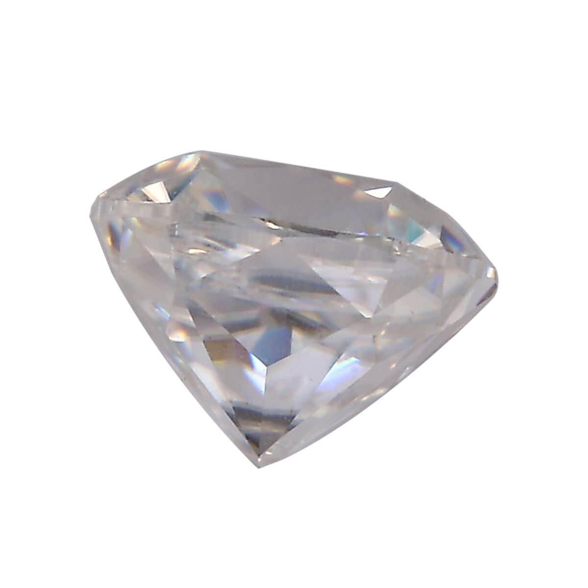 Moissanite (Cush 6x6 mm) 0.99 ctw Loose Gemstone image number 2