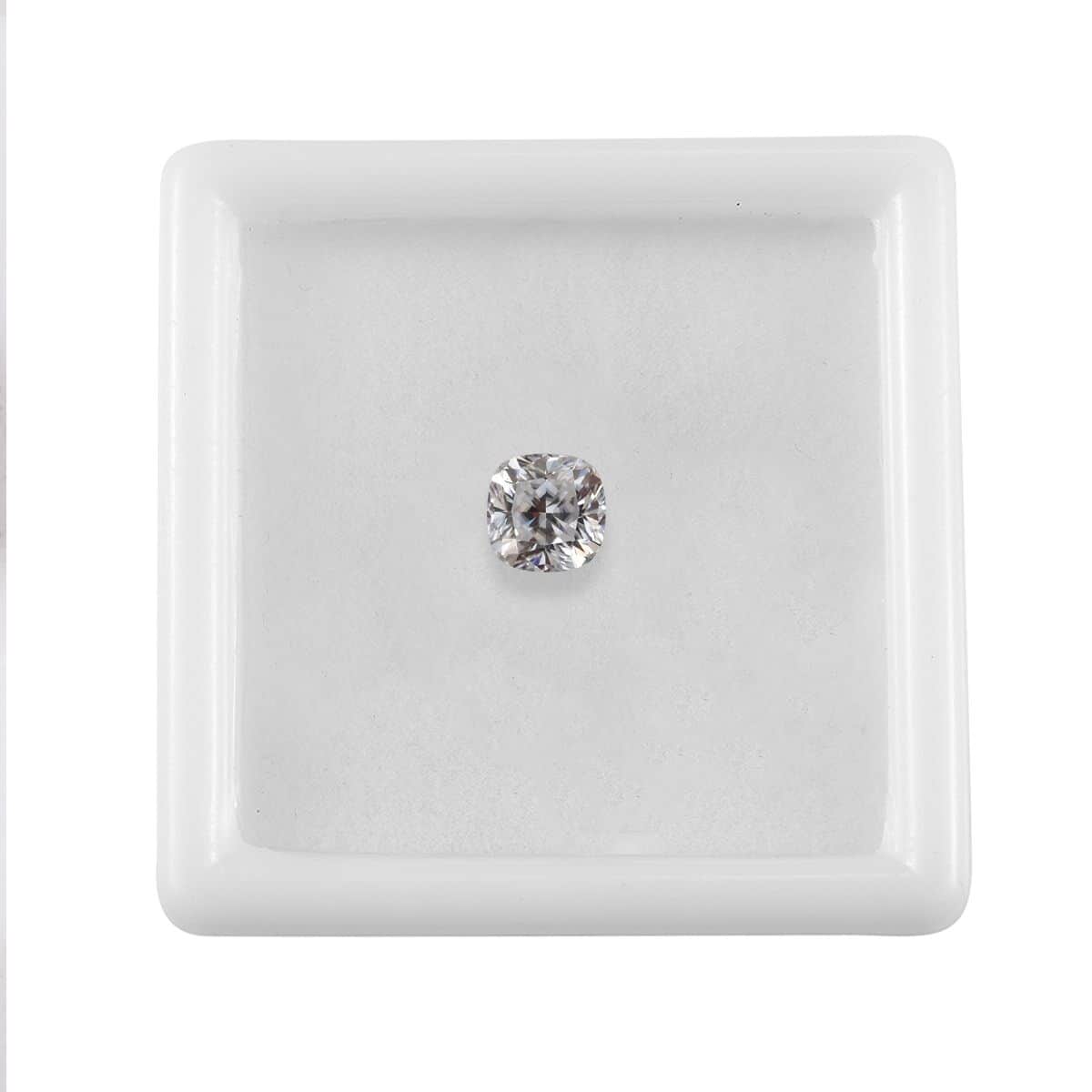 Moissanite (Cush 6x6 mm) 0.99 ctw Loose Gemstone image number 3