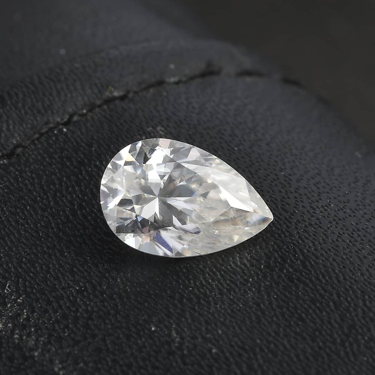 Moissanite (Pear 9x6 mm) 1.30 ctw image number 1