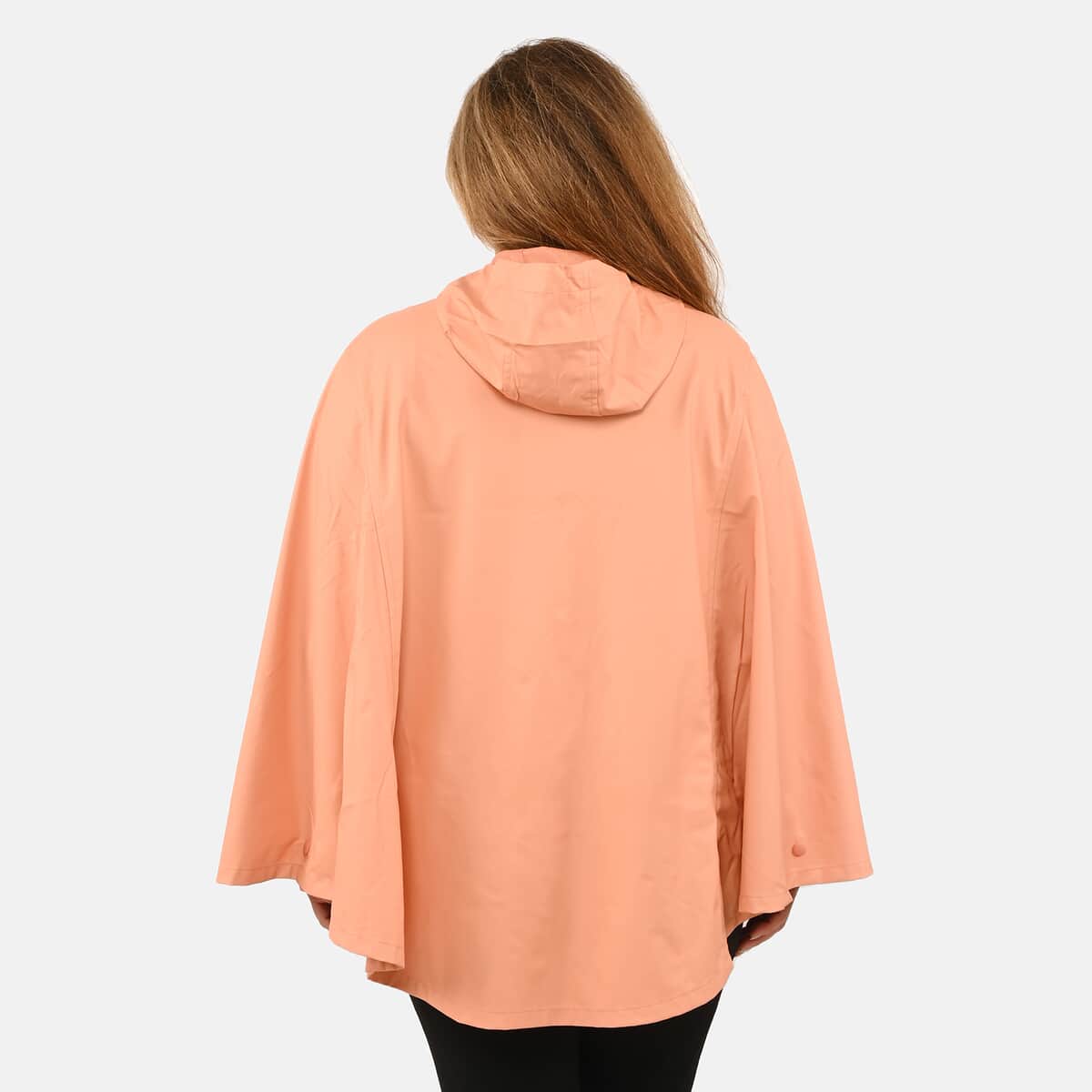 ShedRain GOGO Packable Women's Rancoat Poncho - Orange Size S/M image number 1