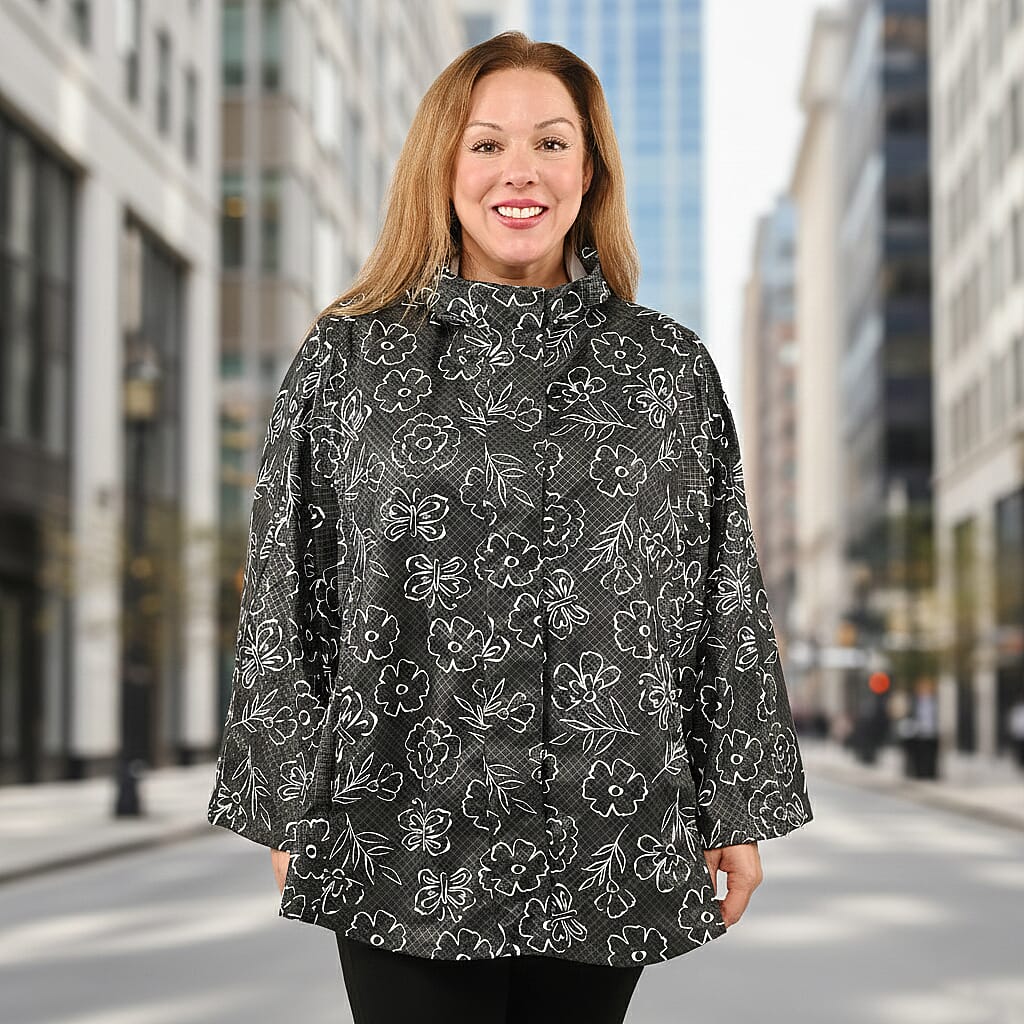Black Floral / S/M - Product card gallery slide 2 (9432373100799)