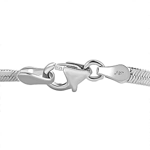 Swarovski Zirconia 6.35 ctw Bracelet in Rhodium Over Sterling Silver (7.50 In)