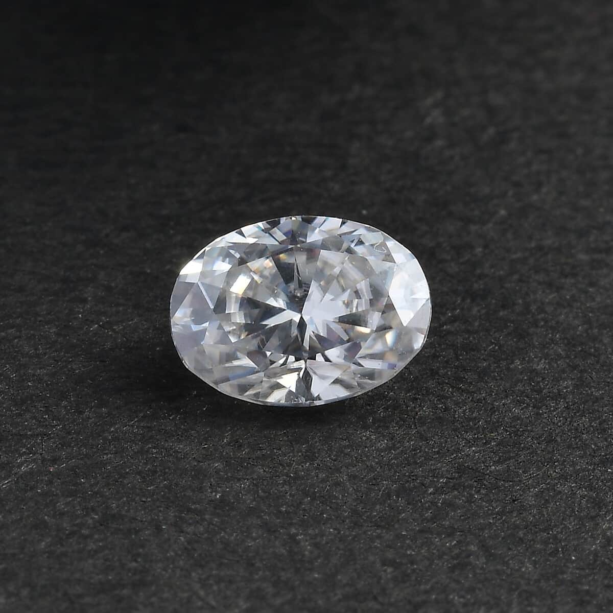 Moissanite (Oval 8x6 mm) 1.24 ctw image number 1