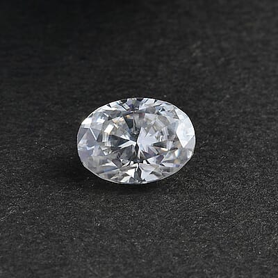 Moissanite (Oval 8x6 mm) 1.24 ctw Loose Gemstone