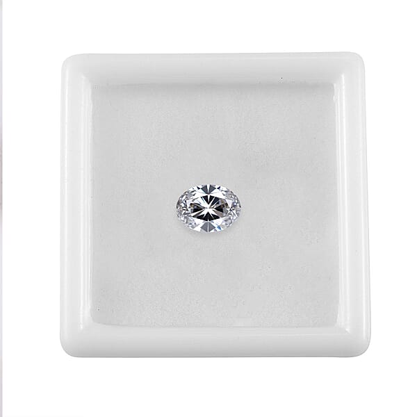 Moissanite (Oval 8x6 mm) 1.24 ctw Loose Gemstone
