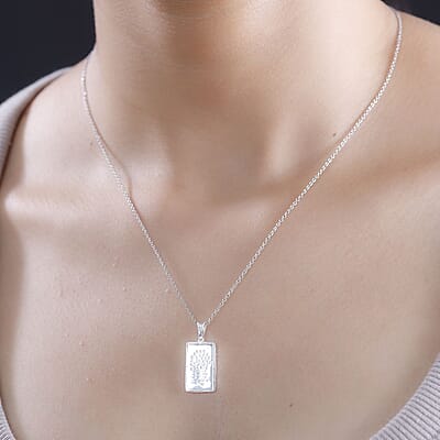 D'Joy Kalpataru Tree Pendant without Chain in Sterling Silver 1.40 Grams