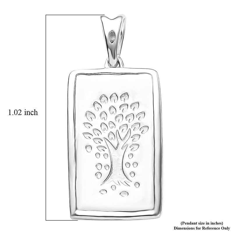 D'Joy Kalpataru Tree Pendant without Chain in Sterling Silver 1.40 Grams