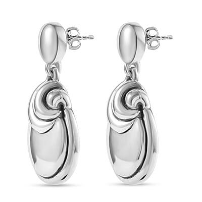 Moon Earrings in Sterling Silver 9.10 Grams