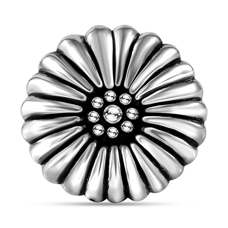 Sunflower Ring in Sterling Silver (Size 10.0) 6 Grams